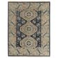 Feizy Rugs Fillmore 5" x 8" Blue and Ivory Area Rug, , large