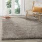 Safavieh Sheep Shag SSG120A 3" x 5" Silver Area Rug, , large