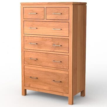 Archbold Furniture Company 2 West 6-Drawer Chest in Natural, , large