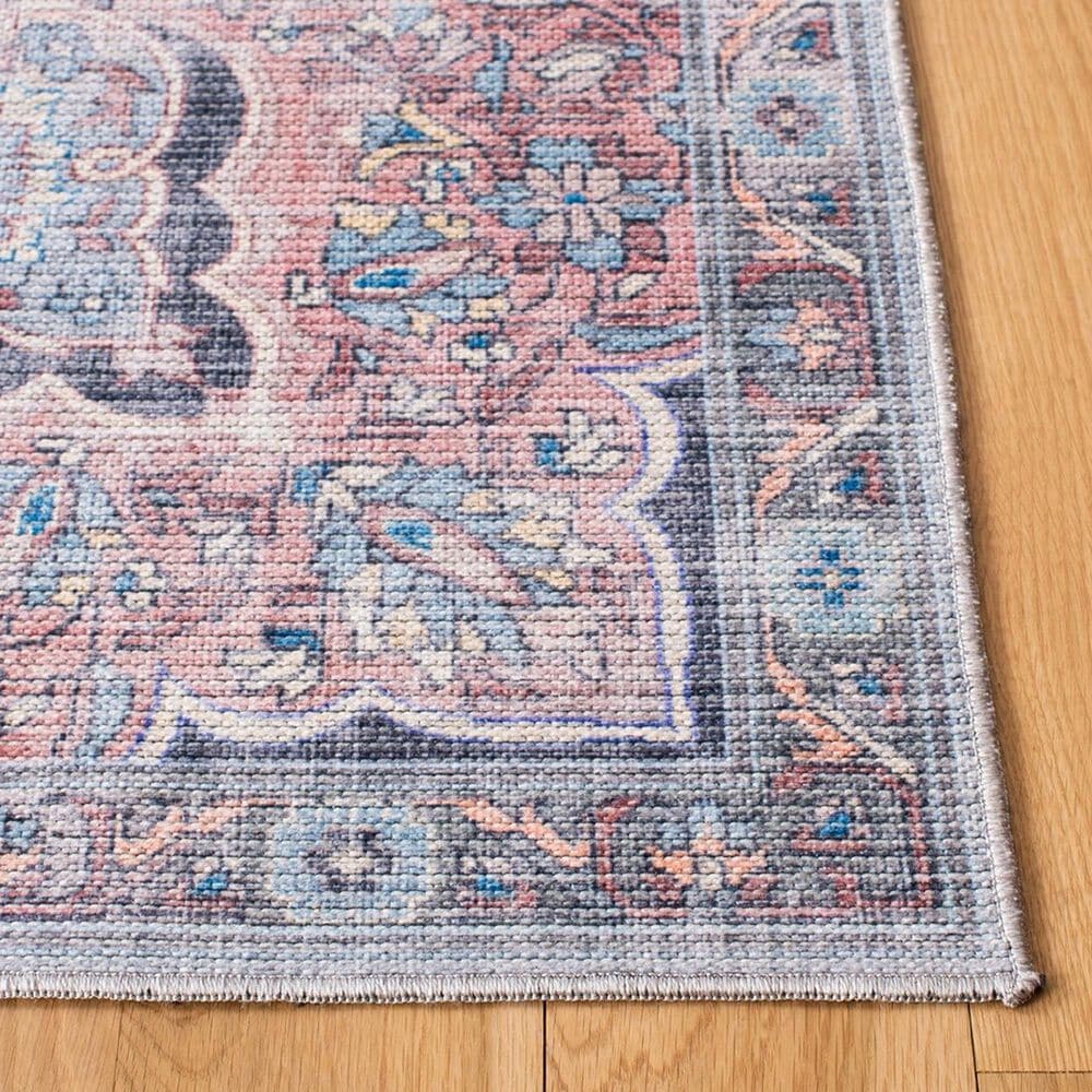 Safavieh Serapi 2&#39; x 9&#39; Ivory and Blue Runner, , large