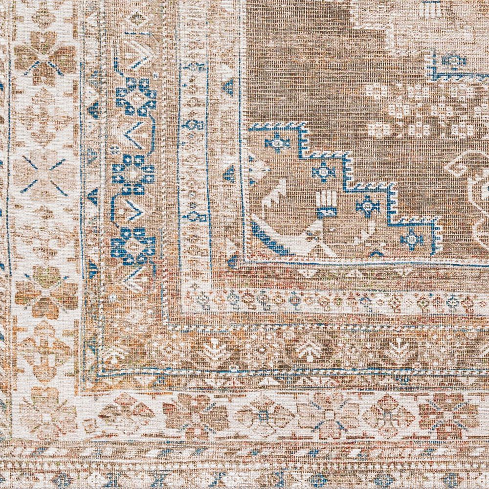 Surya Colin 2&#39;7&quot; x 10&#39; Dusty Sage, Light Beige, Blue and Cream Runner, , large