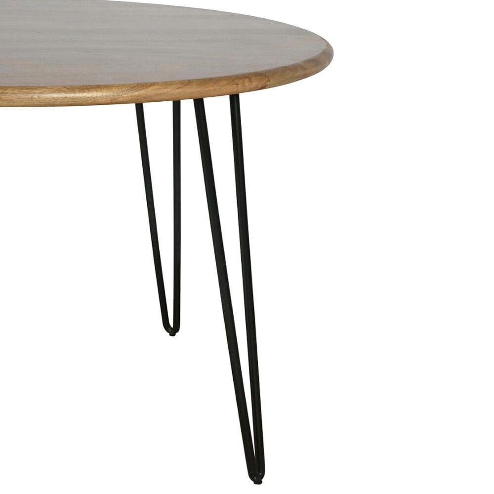 Waltham Urban Archive Brennan Counter Height Table in Golden and Black - Table Only, , large