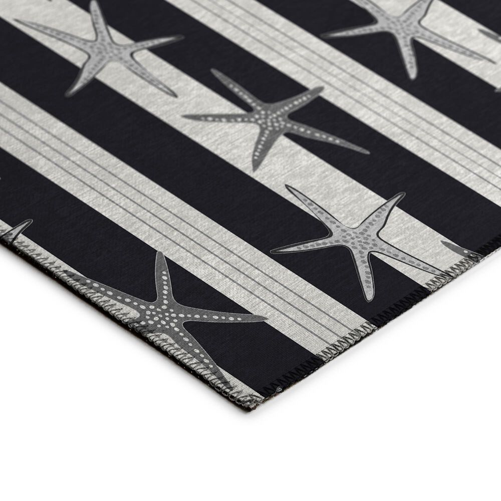 Dalyn Rug Company Seabreeze SZ12 10&#39; x 14&#39; Black Area Rug, , large