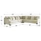 Signature Design by Ashley Rawcliffe 3-Piece Reversible L-Shaped Sectional in Parchment, , large