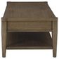 Signature Design by Ashley Roanhowe Coffee Table in Brown, , large