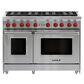 Wolf 48" Pro Gas Range in Stainless Steel, , large