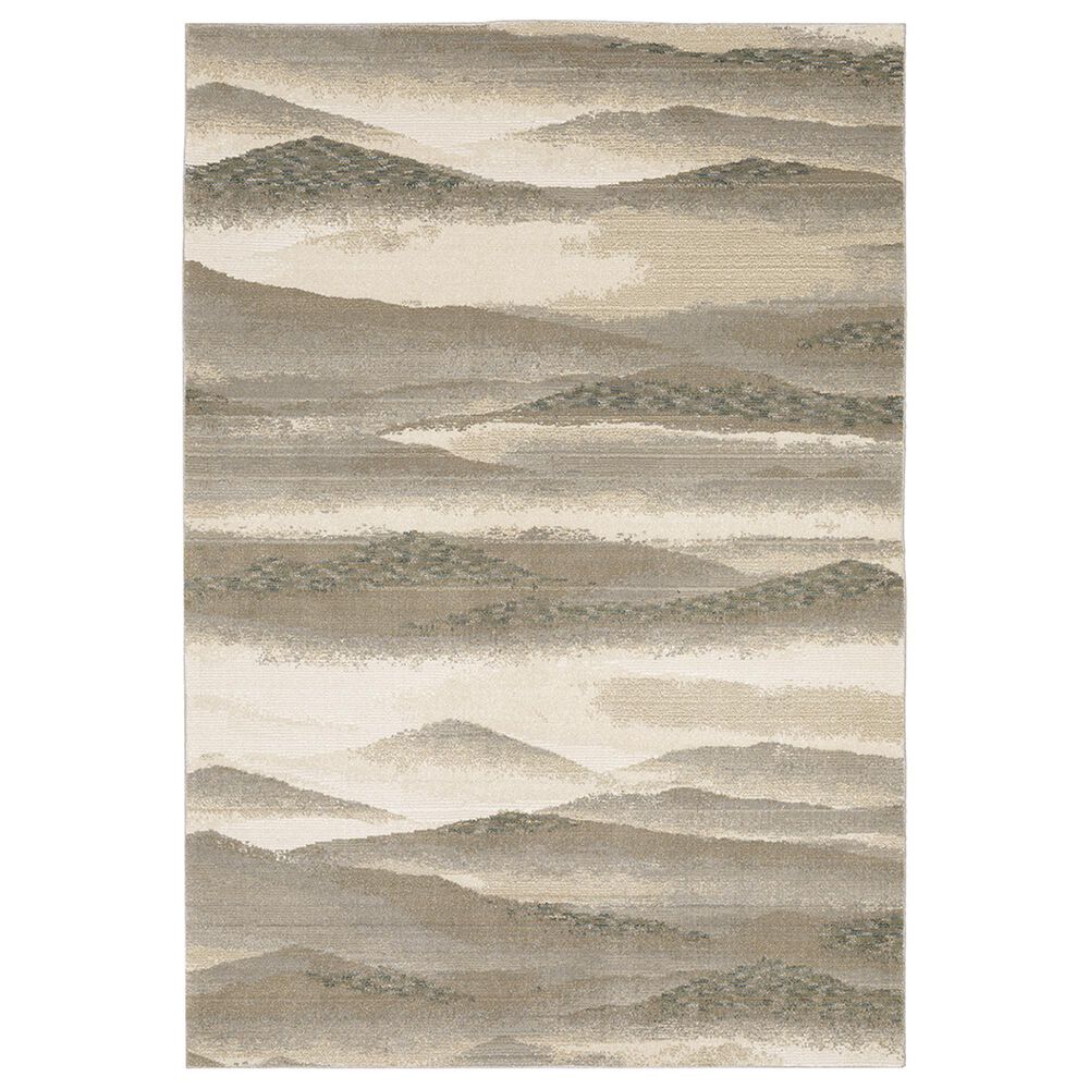 Oriental Weavers Evolution Sterling 982C 3"3" x 5"2" Beige Area Rug, , large