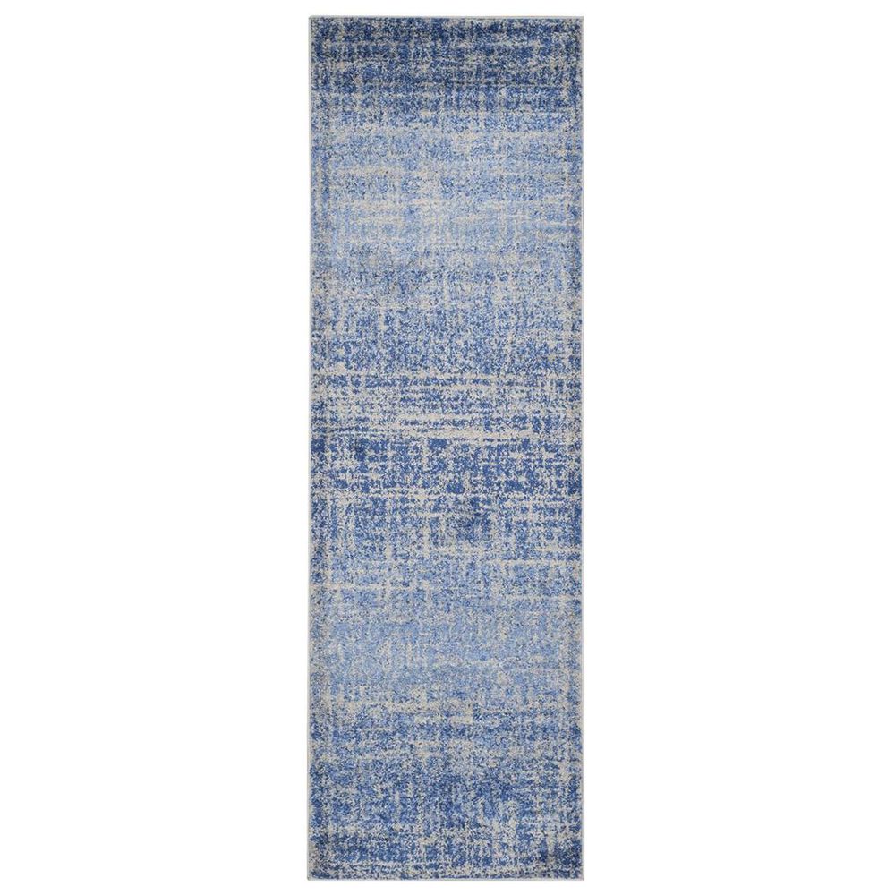 Safavieh Adirondack ADR116D 2&#39;6&quot; x 16&#39; Blue and Silver Runner, , large