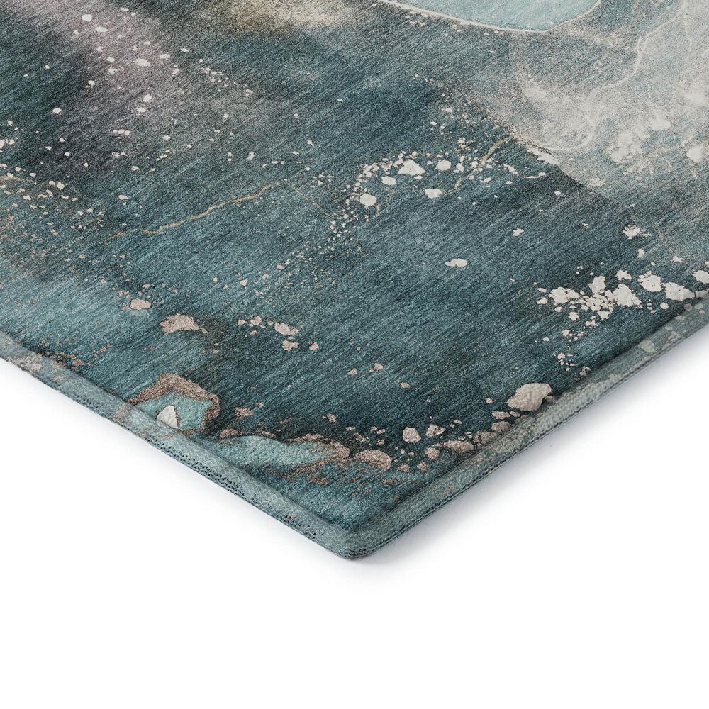 Dalyn Rug Company Odyssey OY11 8&#39; x 10&#39; Teal Area Rug, , large