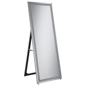 Pacific Landing Freestanding Mirror in Silver, , large