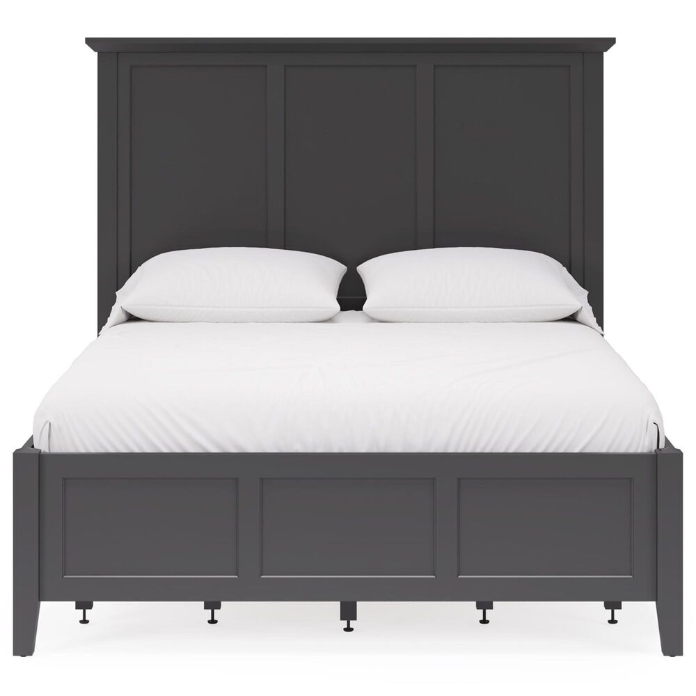 Urban Home Grace Queen Storage Bed in Raven Black, , large