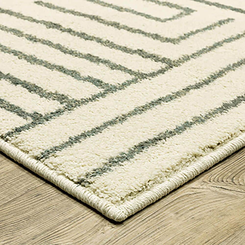 Oriental Weavers Seneca SE08A 2&#39; x 3&#39; Beige and Grey Area Rug, , large