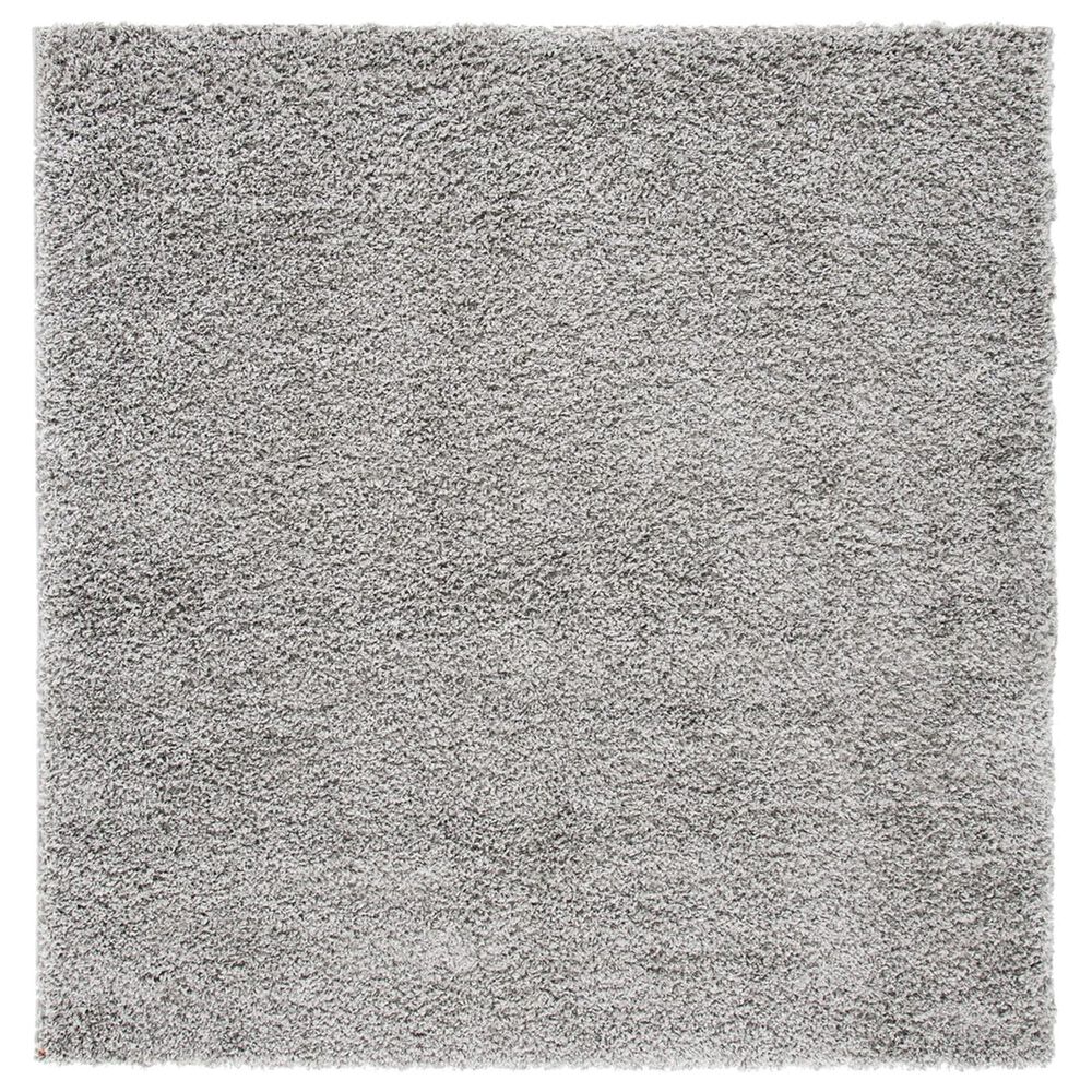 Safavieh Venus Shag 6"7" Square Grey Area Rug, , large