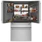 Cafe 27.8 Cu. Ft. Capacity 4-Door Smart French Door Refrigerator in Stainless Steel, , large