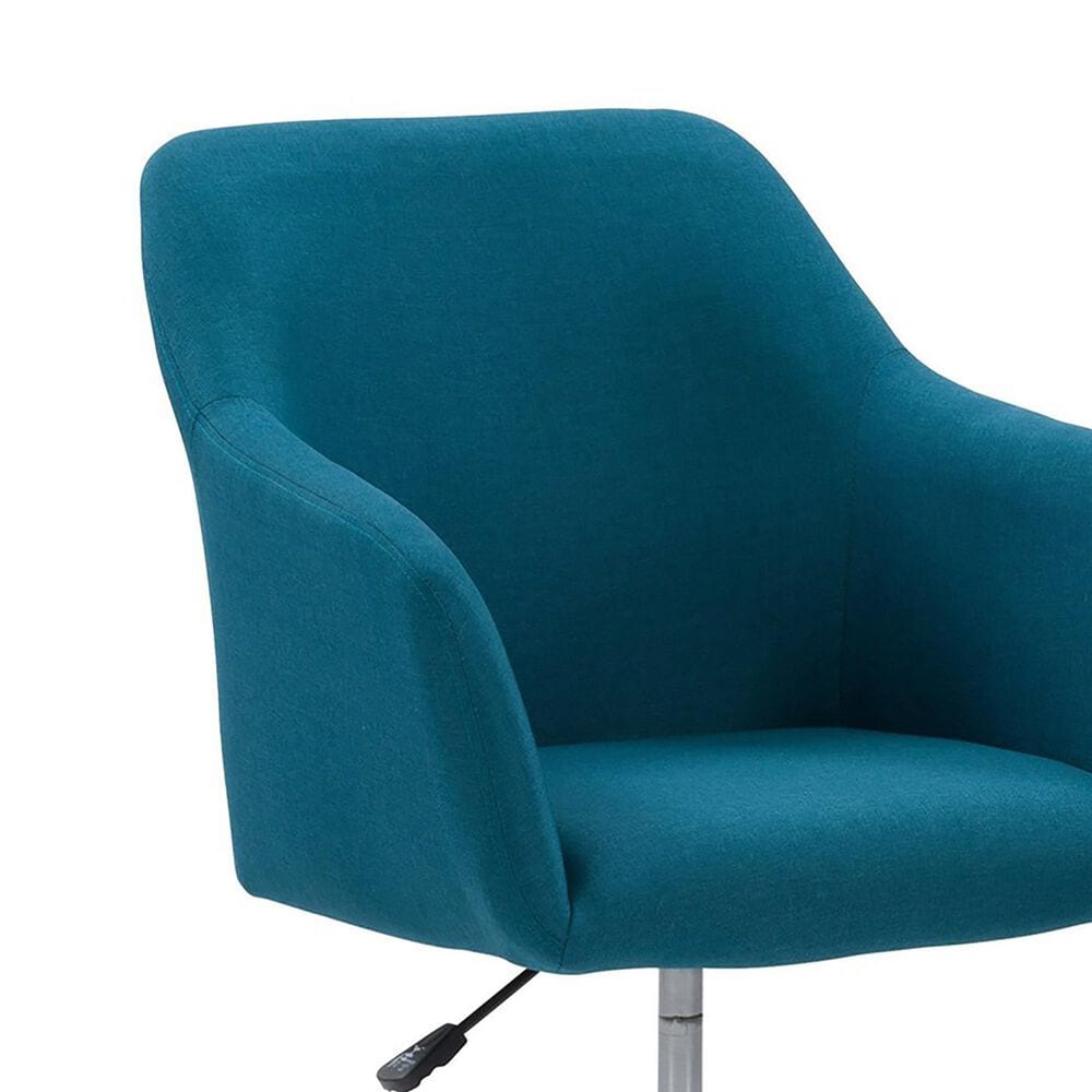 CorLiving Marlowe Upholstered Task Chair in Dark Blue, , large