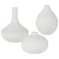 Uttermost Apothecary Vase in Satin White (Set of 3), , large