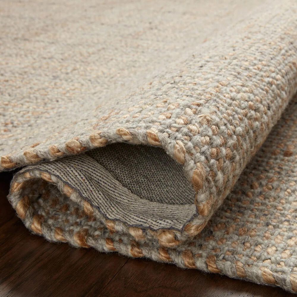 Loloi Cornwall 11&#39;6&quot; x 15&#39; Light Grey and Natural Area Rug, , large