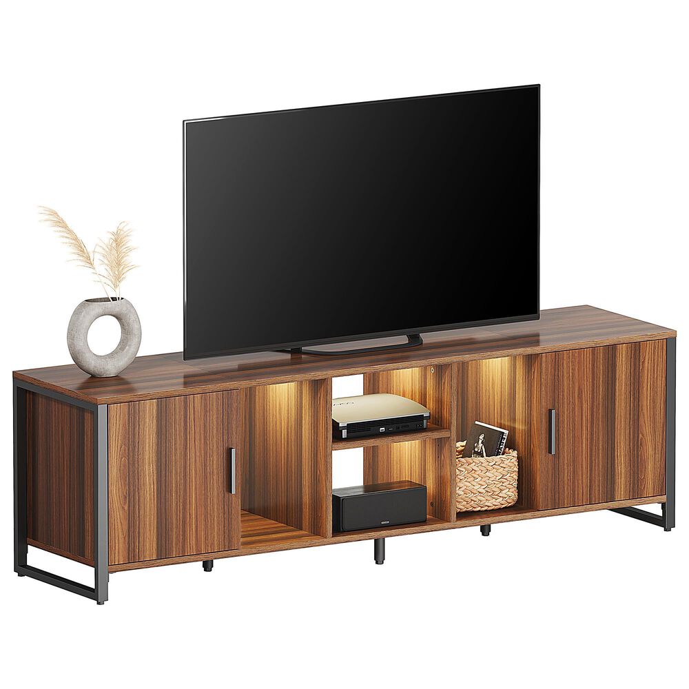 Sonoma Standing Media Cabinet Walnut