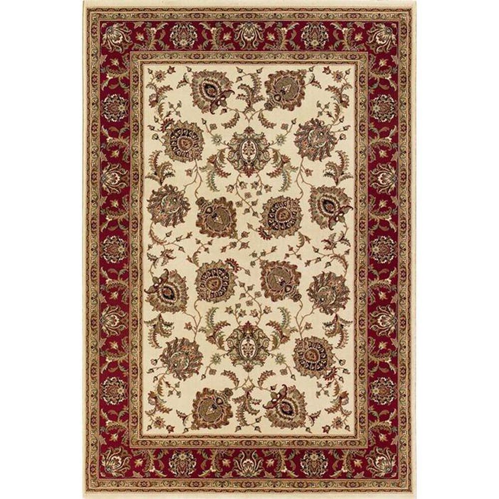 Oriental Weavers Ariana 117J 6"7" x 9"6" Ivory Area Rug, , large