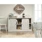 Sauder Barrister Lane 61" Entertainment Credenza in White Plank, , large