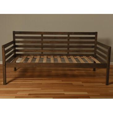 Kodiak Furniture Boho Daybed  with Trundle and Mattress in Rustic Walnut, , large