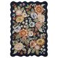 Rifle Paper Co Crafted by Cloth and Company Silhouette 5" Round Navy Area Rug, , large