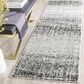 Safavieh Adirondack ADR116B 2"6" x 20" Ivory and Black Runner, , large