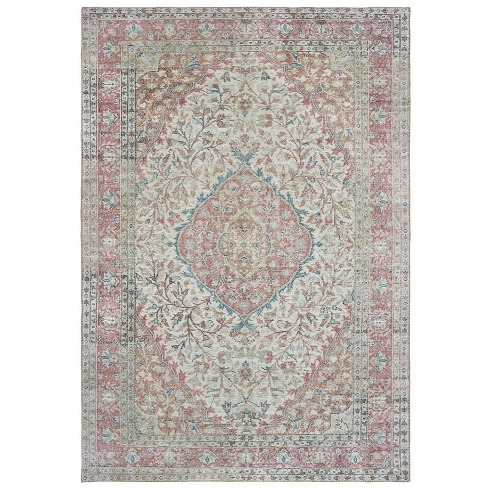 Oriental Weavers Sofia 85812 1"9" x 2"8" Ivory and Pink Area Rug, , large