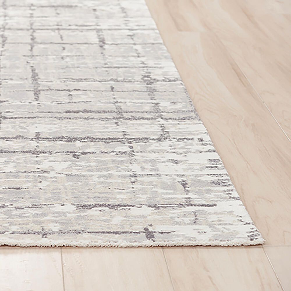 RIZZY Couture 10&#39; x 13&#39; Ivory and Gray Area Rug, , large