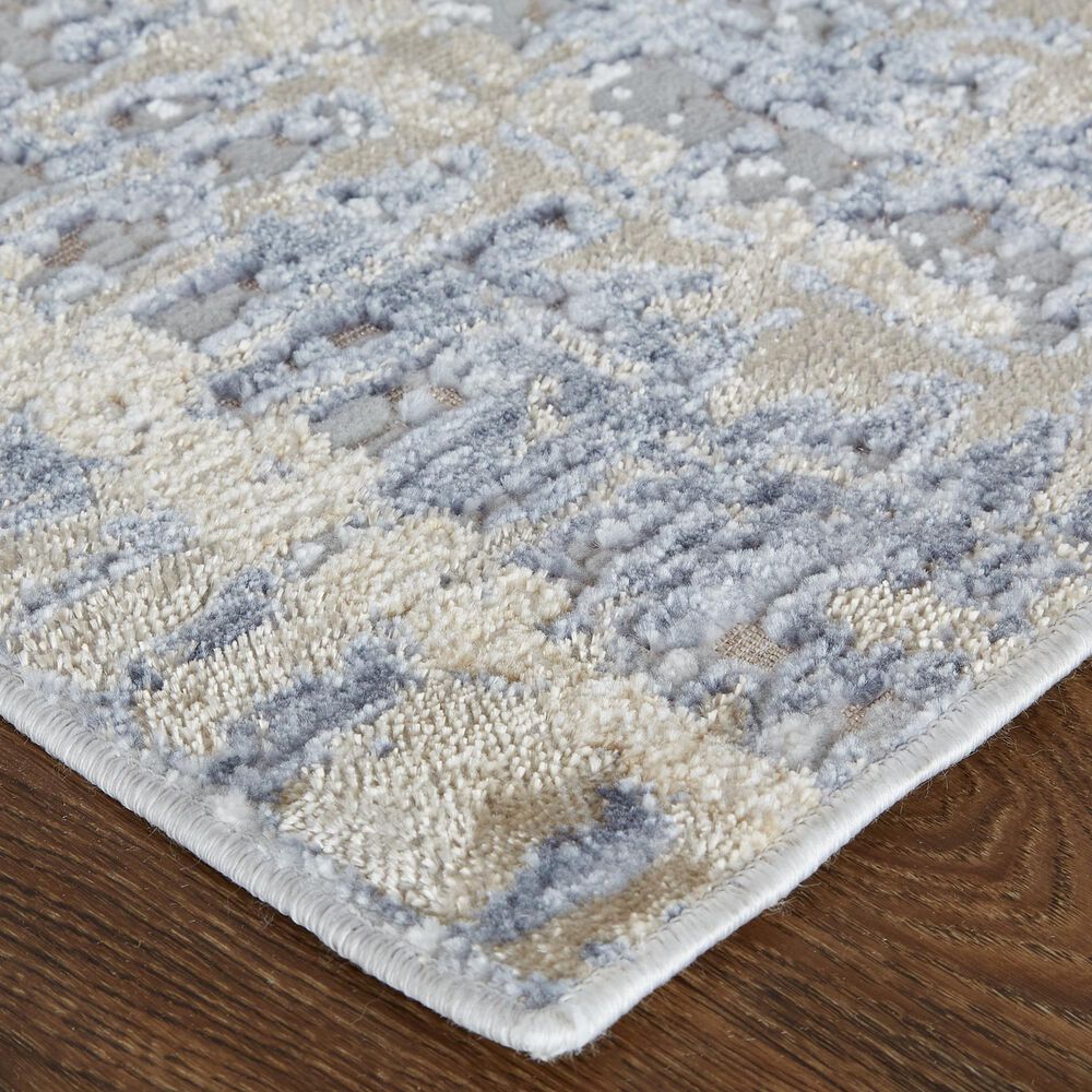 Feizy Rugs Laina 39G9F 5&#39; x 7&#39;10&quot; Blue and Beige Area Rug, , large