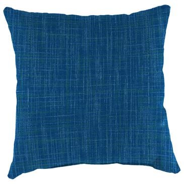Jordan Manufacturing 18" Square Outdoor Throw Pillow in Harlow Lapis, , large