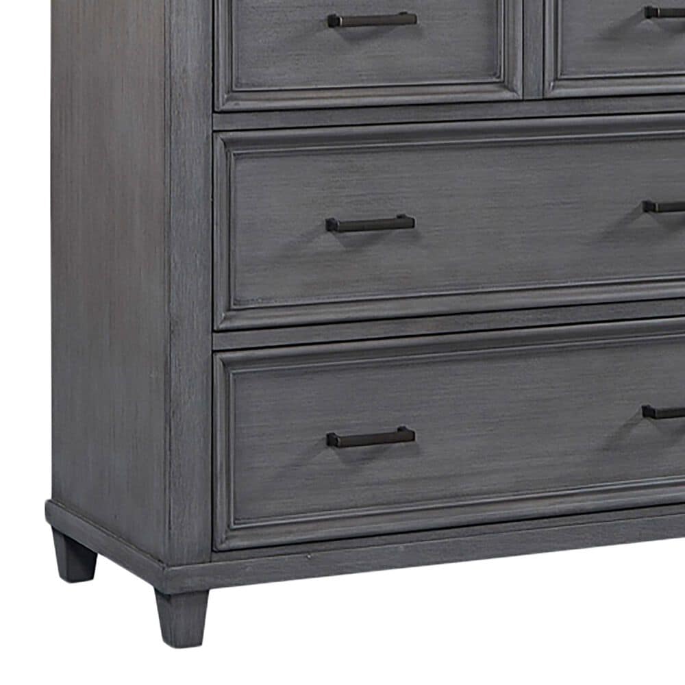 Riva Ridge Caraway 7-Drawer Chest in Aged Slate, , large