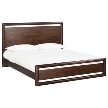 Urban Home Sol Queen Platform Bed in Brown Spice, , large