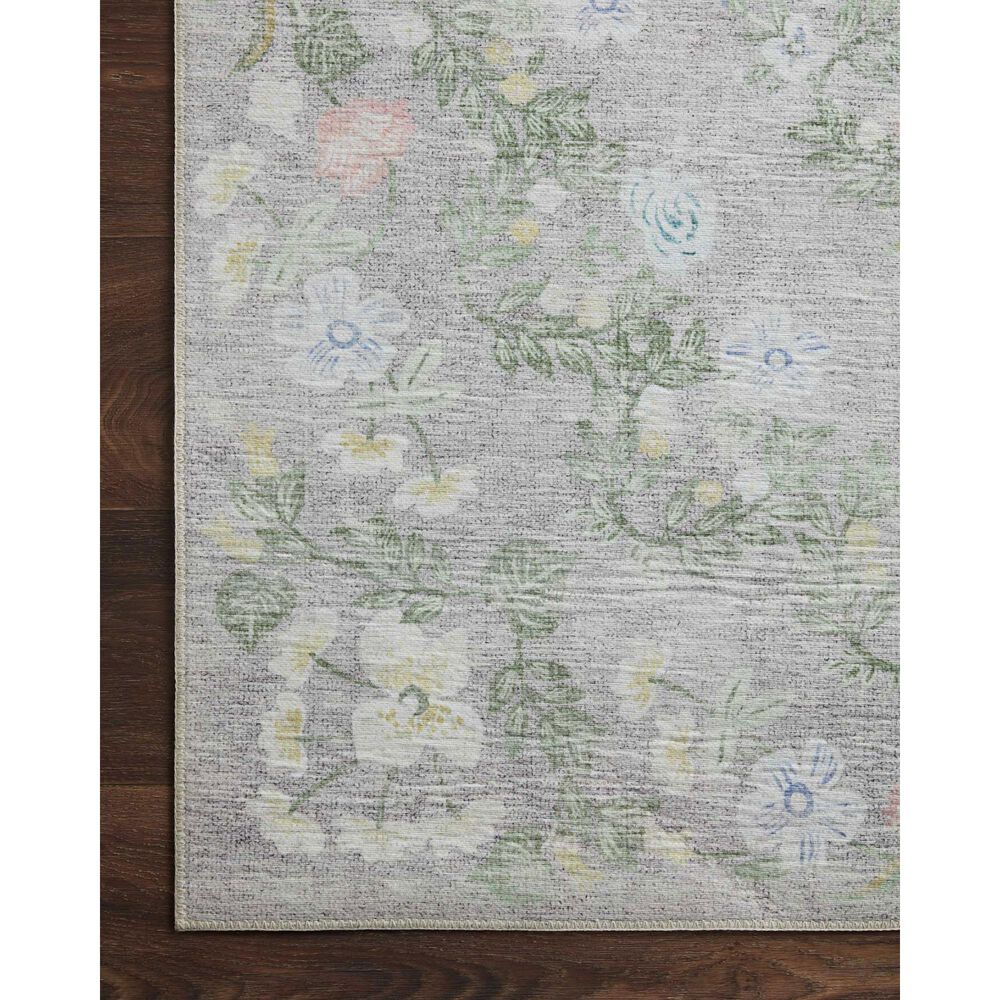 Rifle Paper Co. Palais 5&#39; x 7&#39;6&quot; Grey Area Rug, , large