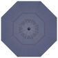 Garden Party 13" Latitude Navy Cantilever Umbrella in Black Frame without Base, , large