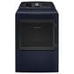 GE Profile 5.3 Cu. Ft. Top Load Washer with Agitator and 7.3 Cu. Ft. Smart Gas Dryer in Sapphire Blue , , large