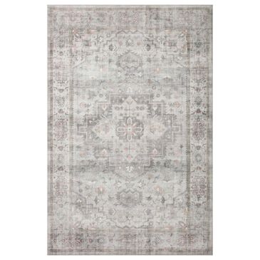 Loloi II Heidi 2"3" x 3"9" Dove and Blush Area Rug, , large