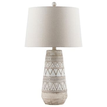 Surya Imelde Table Lamp in Tan and Cream, , large