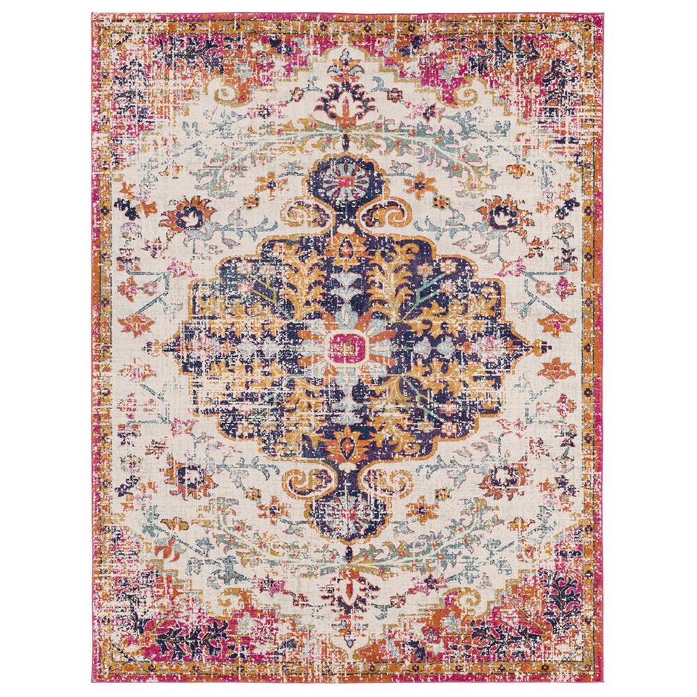 Surya Harput HAP-1066 3"10" x 5"7" Beige, Saffron and Gray Area Rug, , large