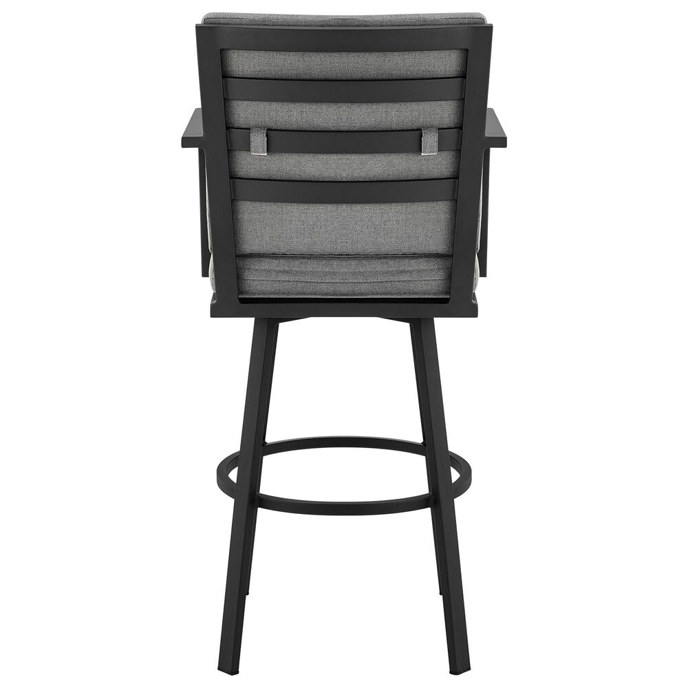 Blue River Don 30&quot; Patio Barstool in Dark Gray, , large