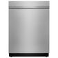 Whirlpool Noir 24" Built-In Bar Handle Dishwasher with 3rd Rack in Stainless Steel, , large