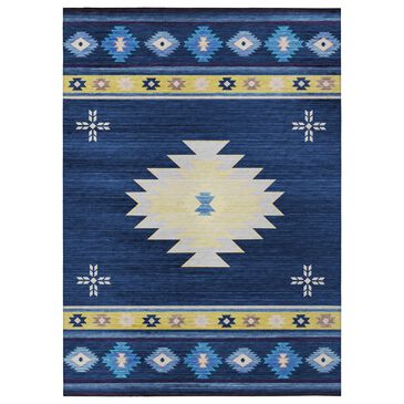 Dalyn Rug Company Phoenix 8" x 10" Navy Indoor/Outdoor Area Rug, , large