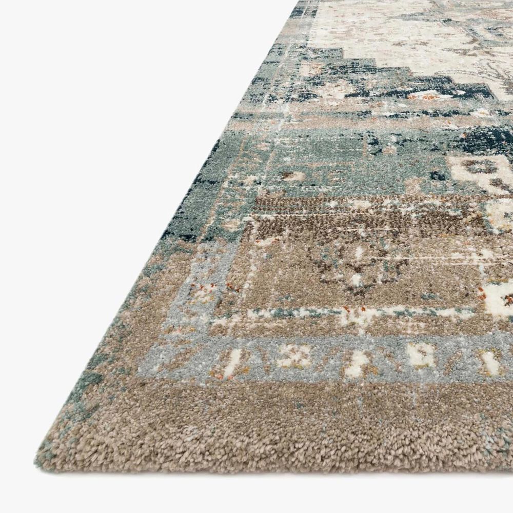 Magnolia Home James JAE-05 5&#39;3&quot; x 7&#39;8&quot; Taupe and Marine Area Rug, , large