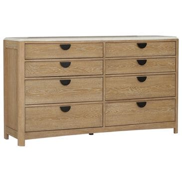 Simeon Collection Escape 8-Drawer Dresser in Natural Patina and Sandstone, , large