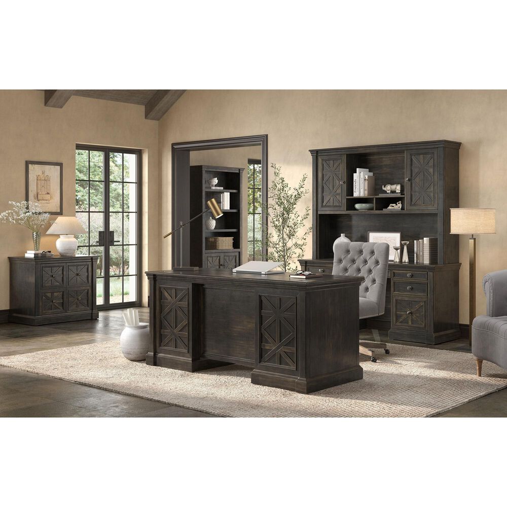 Wycliff Bay Kingston Executive Desk in Dark Chocolate, , large