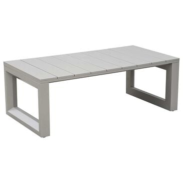 Steve Silver Dalilah Patio Cocktail Table in Grey - Table Only, , large