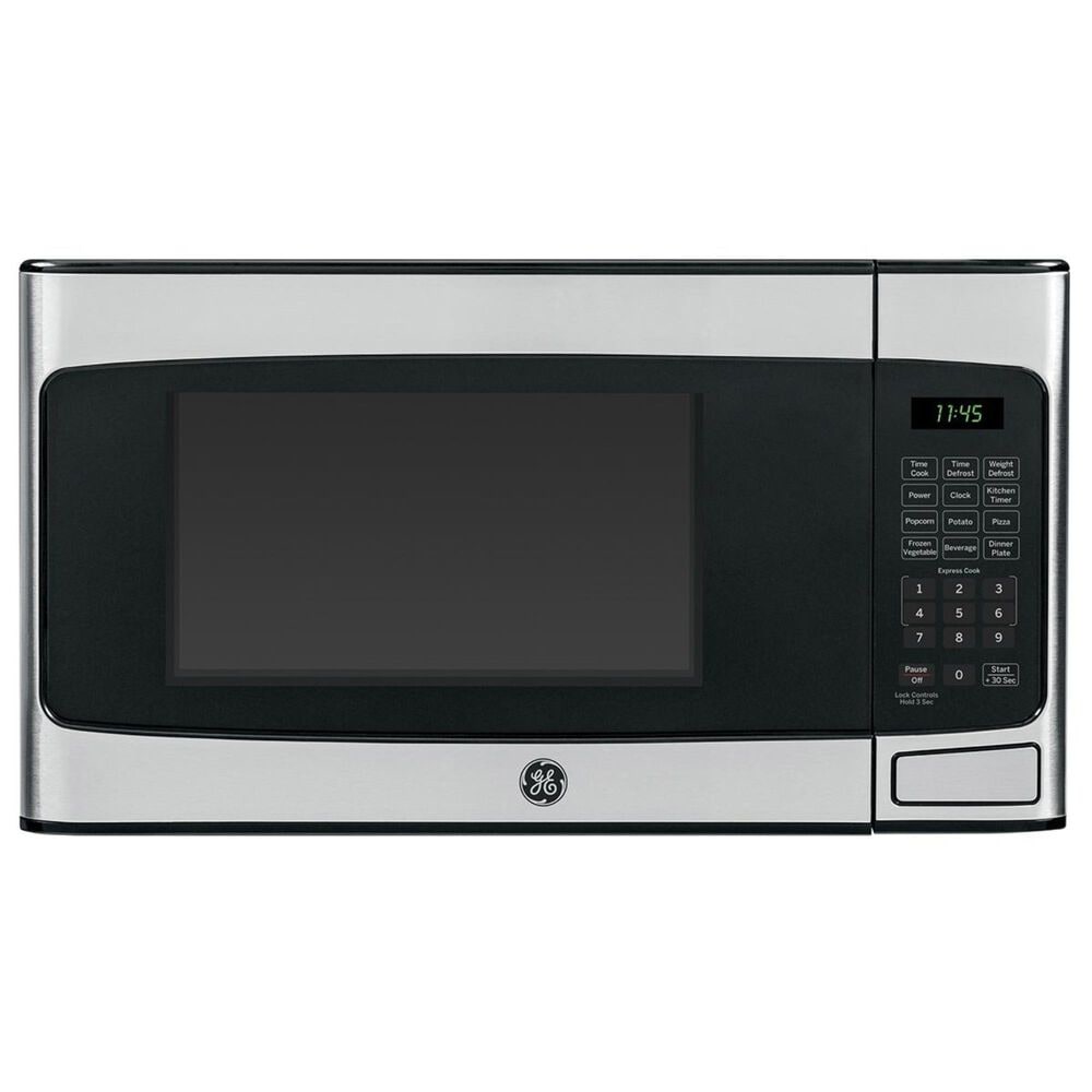 GE Appliances 1.1 Cu. Ft. Countertop Microwave in Stainless Steel, , large
