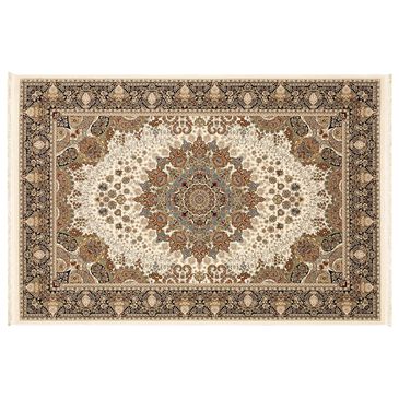 Oriental Weavers Masterpiece 7"10" x 10"10" Ivory Area Rug, , large