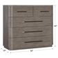 Hooker Furniture Modern Mood 5-Drawer Chests in Mink, , large