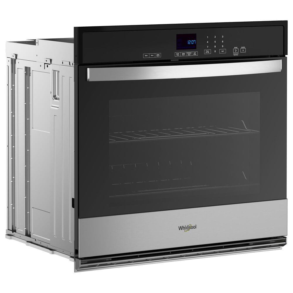 Whirlpool 30&quot; Single Self-Cleaning Wall Oven in Stainless Steel, , large